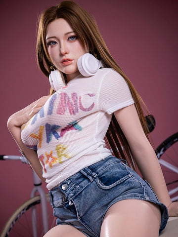 F7578-171cm/5ft6 D Cup Lifelike Sexy Silicone Sex Doll｜Starpery Doll