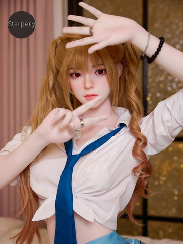 F9120-163cm/5ft3-32.6kg C Cup Asuka  Asian Silicone Anime Japanese Sex Doll | Starpery Doll