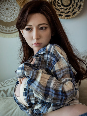 F7532-171cm/5ft6 D Cup Lifelike Sexy Silicone Asia Sex Doll｜Starpery Doll