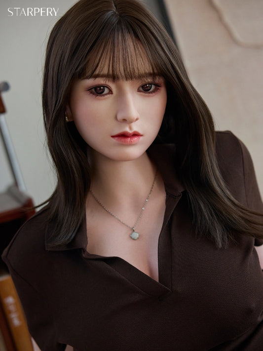 F7718-154cm/5ft1/33kg E Cup Sexy Silicone Most Realistic Sex Doll Yuan with weight reduction 4.2｜Starpery Doll