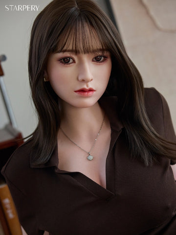 F7718-154cm/5ft1/33kg E Cup Sexy Silicone Most Realistic Sex Doll Yuan with weight reduction 4.2｜Starpery Doll