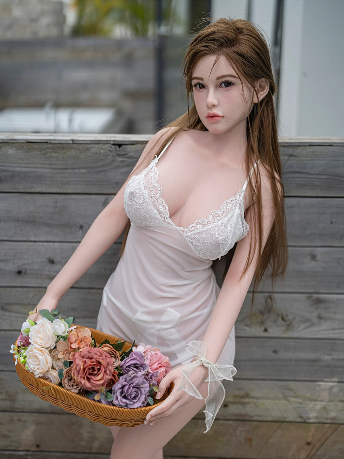 F9223-159cm/5ft2 C Cup Silicone Life Size Sex Doll Realistic｜Starpery Doll