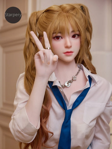 F9120-163cm/5ft3-32.6kg C Cup Asuka  Asian Silicone Anime Japanese Sex Doll | Starpery Doll