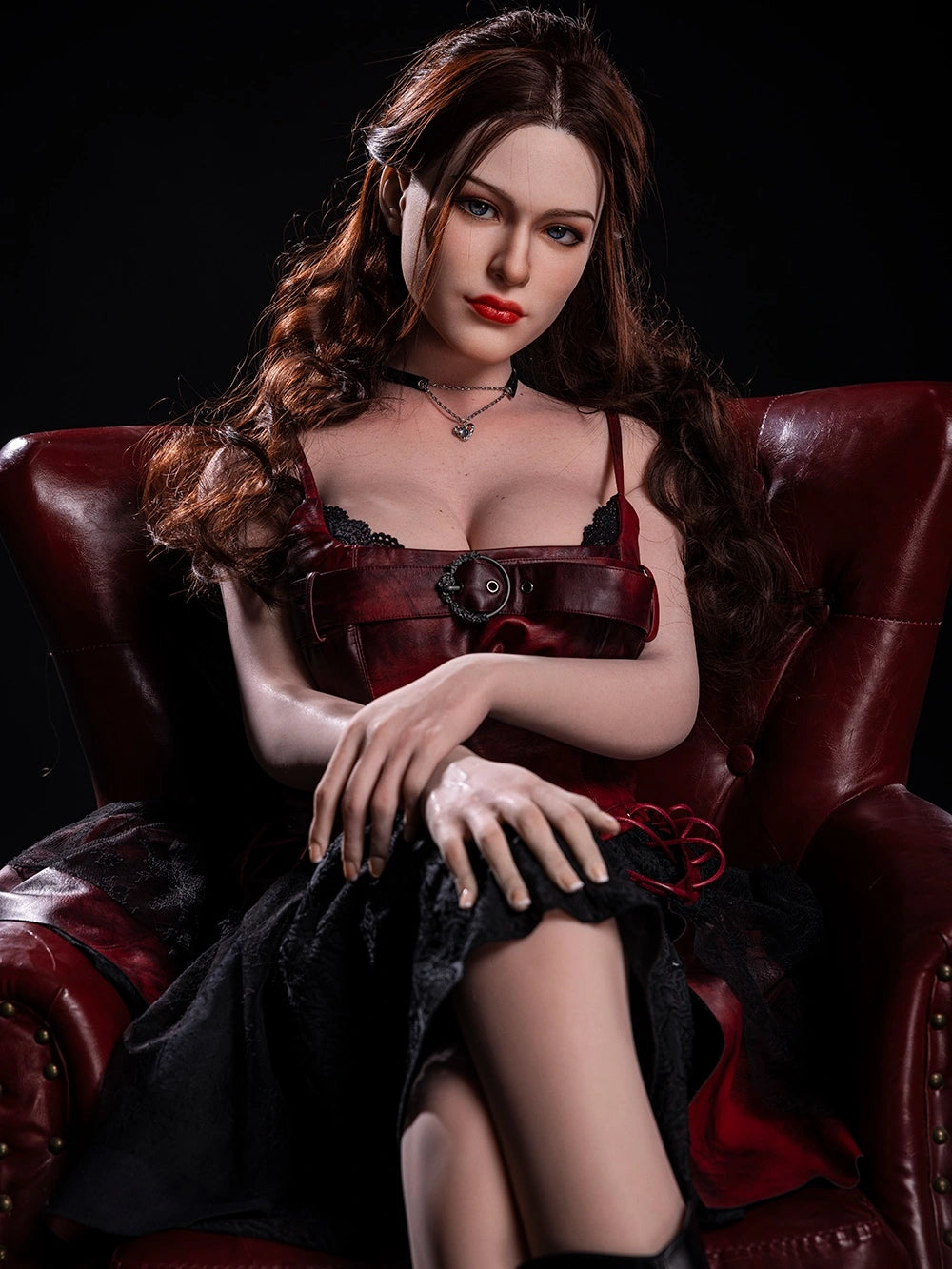 F7521-172cm/5ft6 F Cup Eugenia Silicone Sex Doll｜Starpery Doll