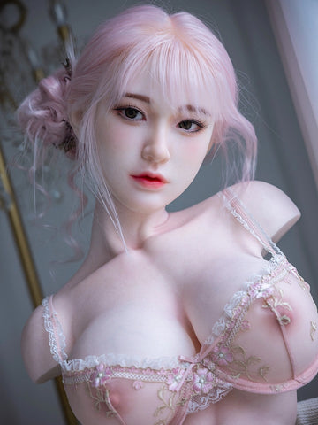 T333 - 35.7 lbs /85 cm  G Cup Mio Silicone Japanese Sex Doll Torso with Head | Starpery Doll