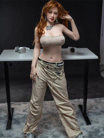 F7533-171cm/5ft6 D Cup Lifelike Sexy Silicone Asia Sex Doll｜Starpery Doll