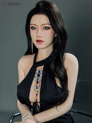 F7711-171cm/5ft6-33kg D Cup Sexy Silicone Most Realistic Sex Doll Jin with weight reduction 4.2｜Starpery Doll