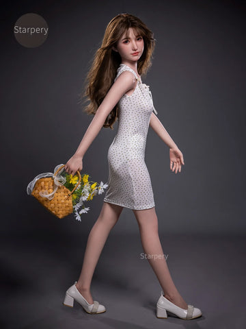 F9149K-151cm/4ft9 B Cup Mini Silicone Full Size Sex Dolls【IN Stock US】｜Starpery Doll
