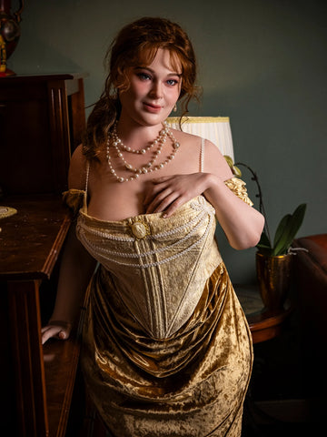 F5680k-161cm/5ft3(52.5kg) H Cup Best Fat Big Ass Breasts life size BBW Silicone Super Fat Big Belly Sex Doll【IN Stock US】| Starpery Doll