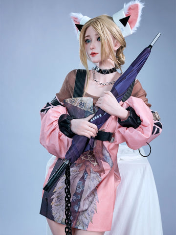 F7648-171cm/5ft6 D Cup Lifelike Sexy Silicone Realistic Sex Doll｜Starpery Doll