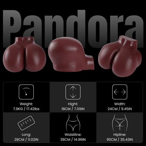 A316-17.4lbs Silicone Big Ass BBW Sex Doll Thick Torso【IN Stock US】 | MRL