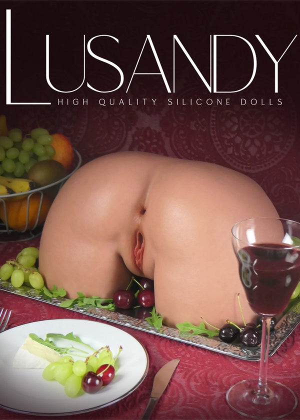 A260-(22lb) Butt Sexy and Gel Big Ass Silicone Sextorso Doll - Lusandy