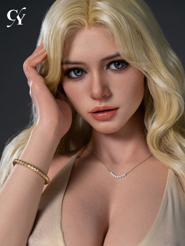 F1725—165cm/5フィート4 カルメン Fカップ シリコン可動ジョーズ セックスドール|Zelex Doll 