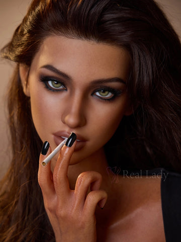 F8152-150cm(4.9ft)-27.6kg F Cup ROS Max R8 Black Silicone Sex Doll｜Real Lady