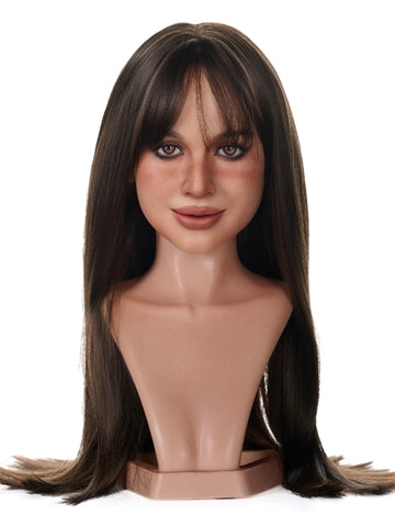 H11-Real Lady ROS-MAX Customizable Silicone Sex Doll Head