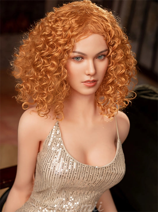 F7559-161cm/32kg Silicone Head TPE Body Full Size Adult Sex Doll Jordi | Ridmii