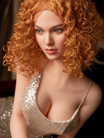 F7559-161cm/32kg Silicone Head TPE Body Full Size Adult Sex Doll Jordi | Ridmii