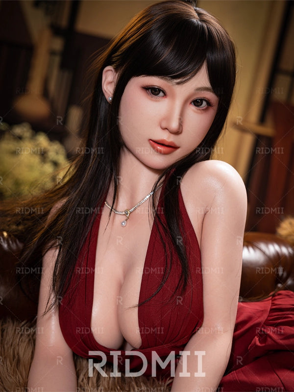 F7674-163cm/31kg Silicone Head Full Size Adult AI Sex Doll Hain | Ridmii