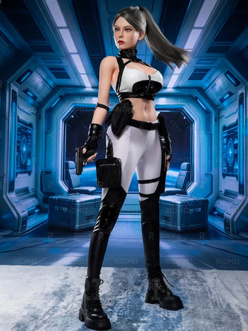 F7746-163cm/40kg Silicone Head TPE Body Full Size Adult AI Sex Doll  | Ridmii