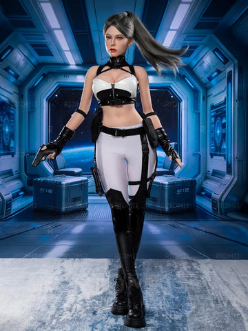 F7746-163cm/40kg Silicone Head TPE Body Full Size Adult AI Sex Doll  | Ridmii
