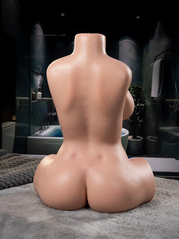 T762-34.4lb/55cm Big Breast Wide Hip Silicone Sex Doll Torso