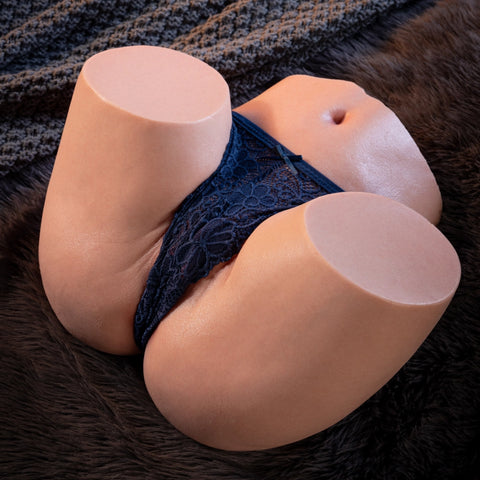 A782-25.35 lbs Silicone Big Butt Torso – Lightweight Realistic Big Ass