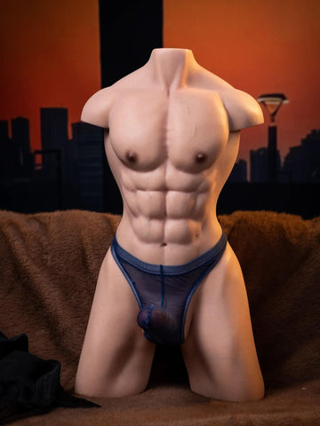 Male Body with Dildo
