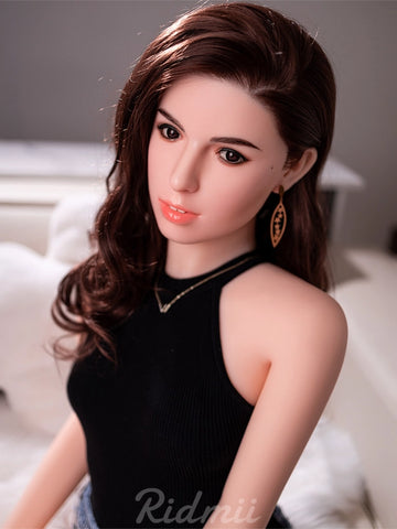 F7560-159cm/34kg Silicone Head TPE Body Full Size Adult Sex Doll Dione | Ridmii