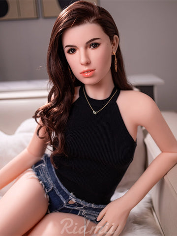 F7560-159cm/34kg Silicone Head TPE Body Full Size Adult Sex Doll Dione | Ridmii