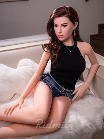 F7560-159cm/34kg Silicone Head TPE Body Full Size Adult Sex Doll Dione | Ridmii
