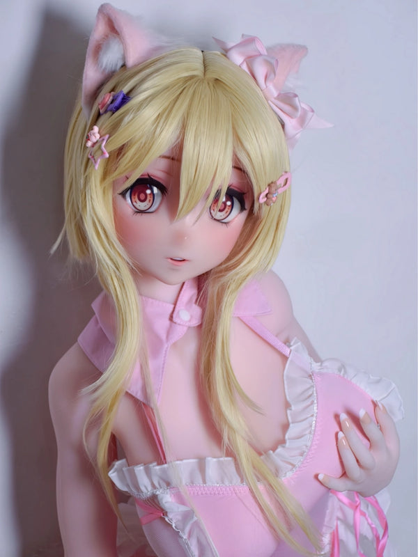 F5563-150cm/5ft-27.5kg Hentai life size Silicone Best Anime Face Sex Doll | Elsa Babe