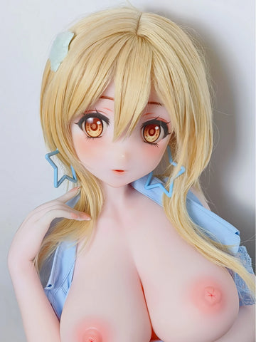 F9454-151cm/4ft11-29kg Anime Silicone Lifesize Sex Doll | Elsa Babe