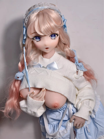 F9218-150cm/5ft-27.5kg Anime Hentai Silicone Full Body Sex Doll | Elsa Babe