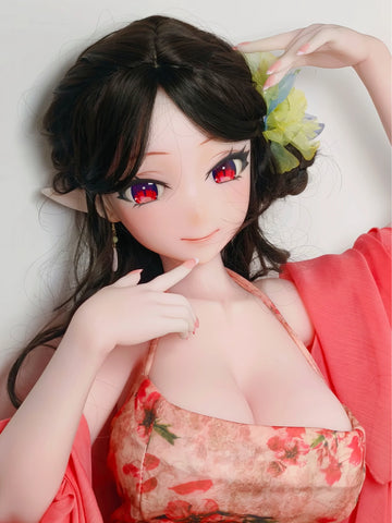F9272-150cm/5ft-27.5kg Silicone Head Anime female sex dolls | Elsa Babe