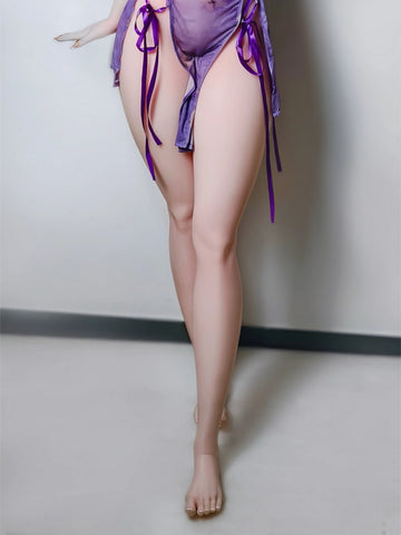 F9355-151cm/4ft11-29kg Silicone Anime Sex Doll Hentai | Elsa Babe