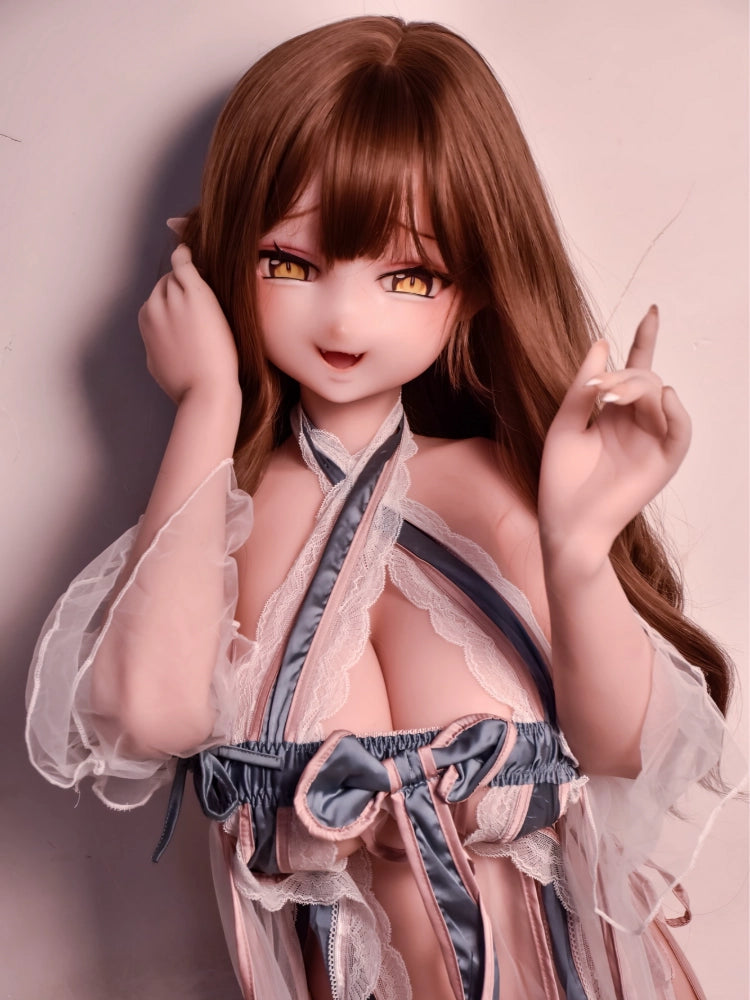 F5428-150cm/5ft-27.5kg Silicone Anime Hentai Sex Dolls | Elsa Babe