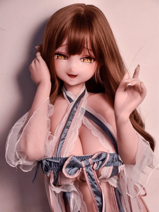 F5428-150cm/5ft-27.5kg Silicone Anime Hentai Sex Dolls | Elsa Babe