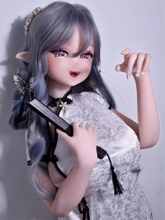 F9312-150cm/5ft-27.5kg hentai Mini Anime sex doll with Silicone Head | Elsa Babe