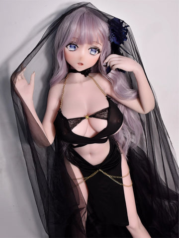 F7655-150cm/5ft-27.5kg Anime Hentai Silicone Head Life Sized Sex dolls | Elsa Babe