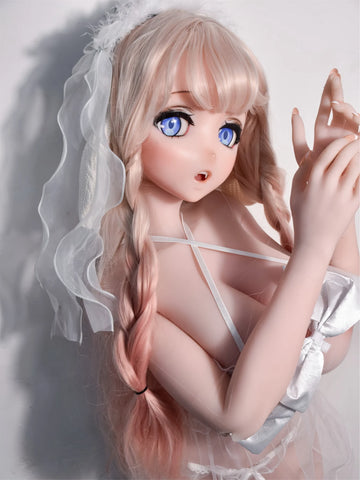 F9276-150cm/5ft-27.5kg Silicone Head Anime naked doll | Elsa Babe