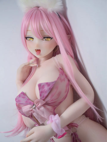F8165-150cm/5ft-27.5kg  Silicone Anime Hentai Sex Doll | Elsa Babe