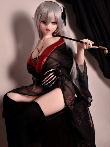 F5488-150cm/5ft-27.5kg Silicone Anime Hentai Sex Dolls | Elsa Babe