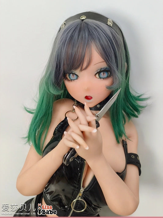 F8013-150cm/5ft-27.5kg Silicone  Anime Hentai Sex Doll | Elsa Babe