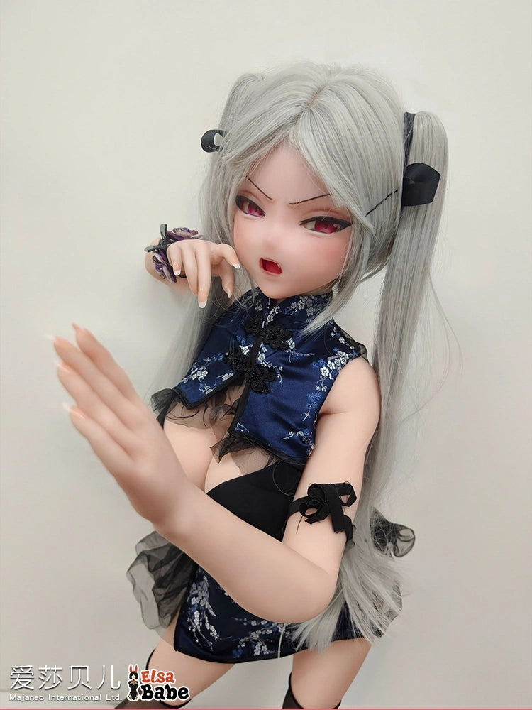 F8014-150cm/5ft-27.5kg Silicone  Hentai Anime Character Sex Doll | Elsa Babe