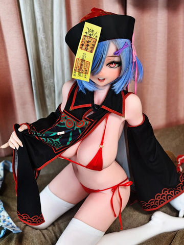 F5422-150cm/5ft-27.5kg Silicone Anime Hentai Sex Dolls | Elsa Babe