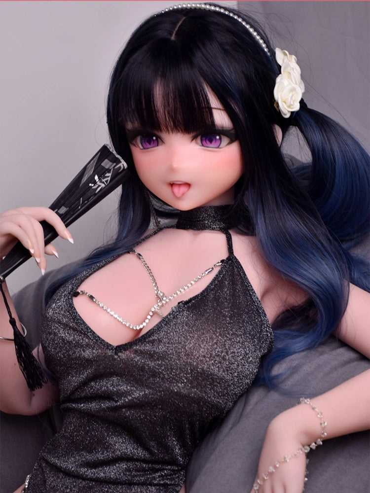 F8016-150cm/5ft-27.5kg Silicone  Anime Hentai Sex Doll | Elsa Babe