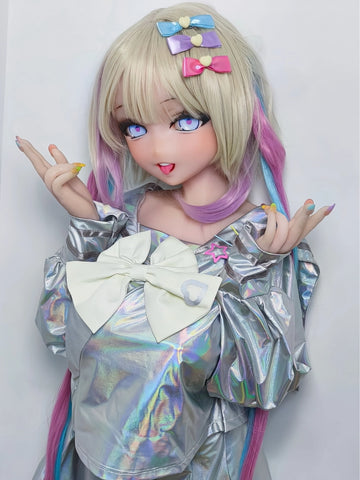 F8176-150cm/5ft-27.5kg  Silicone Anime Sex Doll | Elsa Babe