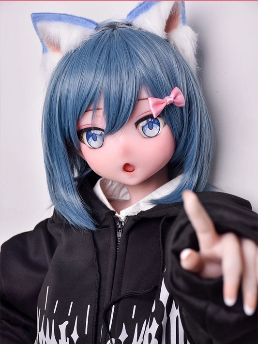 F8017-150cm/5ft-27.5kg Silicone Anime-Style Japanese Sex Doll – Designed for Otaku Fantasy | Elsa Babe