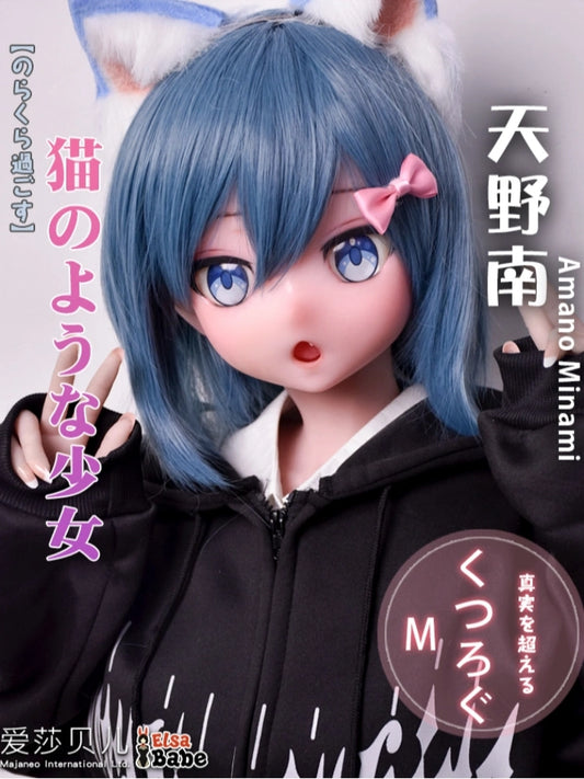 F8017-150cm/5ft-27.5kg Silicone Anime-Style Japanese Sex Doll – Designed for Otaku Fantasy | Elsa Babe