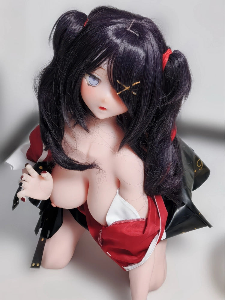 F8183-150cm/5ft-27.5kg  Silicone Anime Futa Sex Doll | Elsa Babe